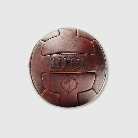 RETRO Brown Leather Soccer ball - My Store